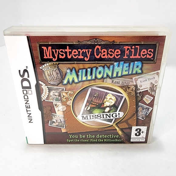 Mystery Case Files MillionHeir Nintendo DS - Picture 1 of 4